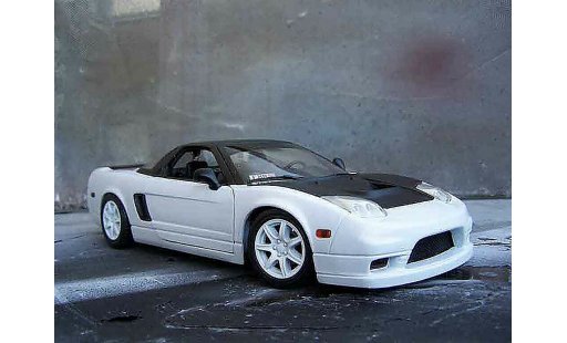 Honda NSX Base 1/18 Motormax tipoe r blanco coche miniatura