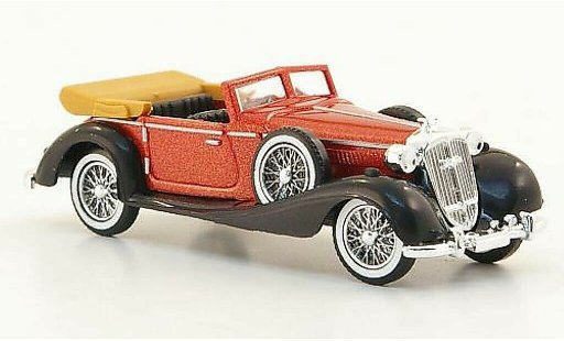 Horch 853 Base 1/87 Busch rojo/negro 1933 coche miniatura