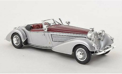 Horch 855 Roadster 1/43 Minichamps Spezial- gris/rojo 1938 coche miniatura