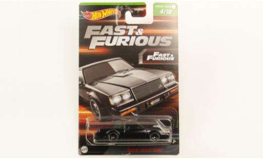 Buick Regal 1/64 Hot Wheels GNX schwarz Fast &amp; Furious 1987 1:64 coche miniatura
