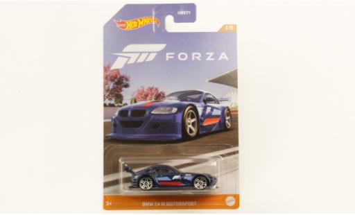 Bmw Z4 1/64 Hot Wheels M azul foncé/Décorer Forza coche miniatura
