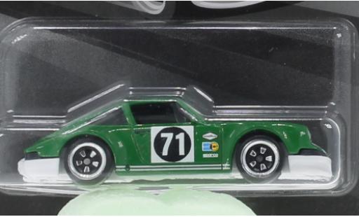 Porsche 911 1/64 Hot Wheels vert 1971 coche miniatura
