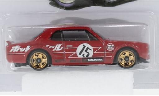 Nissan Skyline 1/64 Hot Wheels HT 2000 GT-X rojo 1:64 coche miniatura
