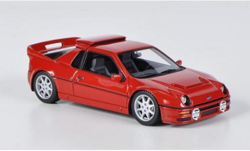 Coche miniatura Ford RS 200 1/43 HPI MIrage rojo Ford RS 200 1/43 HPI MIrage rojo coche miniatura
