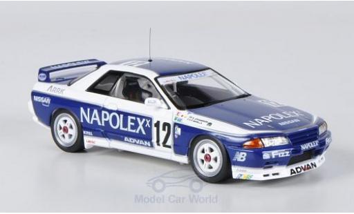 Coche miniatura Nissan Skyline 1/43 HPI MIrage GT-R (R32) No.12 Napolex JTCC 1991 S.Johansson/Barilla Nissan Skyline 1/43 HPI MIrage GT-R (R32) No.12 Napolex JTCC 1991 S.Johansson/Barilla coche miniatura