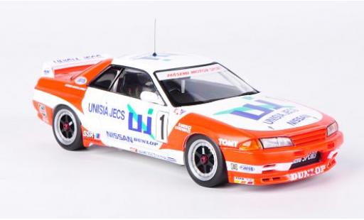 Coche miniatura Nissan Skyline 1/43 HPI GT-R (R32) No.1 Unisia Jecs JTC Mine 1993 M.Hasemi/H.Fukuyama Nissan Skyline 1/43 HPI GT-R (R32) No.1 Unisia Jecs JTC Mine 1993 M.Hasemi/H.Fukuyama coche miniatura