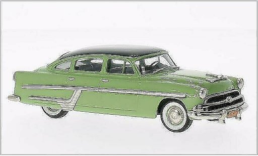 Hudson Hornet 4-Door Sedan 1/43 Brooklin verde/metalico verde 1954 coche miniatura