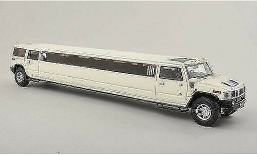 Hummer H2 Stretch Limousine 1/43 Neo Limusina blanco coche miniatura