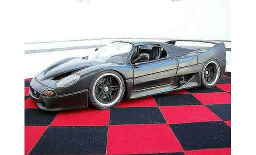 Ferrari F50 Coupe 1/18 Burago rosso nero coche miniatura