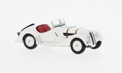 Bmw 328 1/64 I Almost Real weiss/rojo 1937 1:64 coche miniatura
