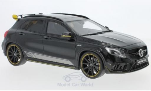 Coche miniatura Mercedes Classe GLA 1/18 GT Spirit AMG GLA 45 Yellow Night Edition negro Mercedes Classe GLA 1/18 GT Spirit AMG GLA 45 Yellow Night Edition negro coche miniatura