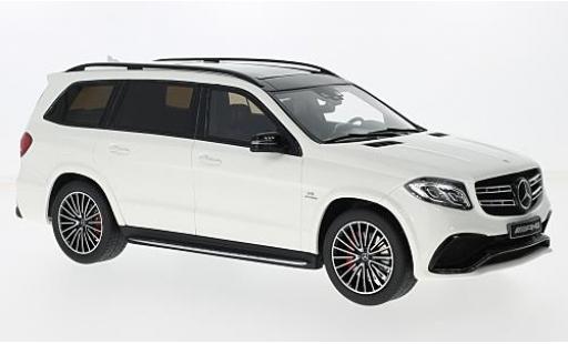 Coche miniatura Mercedes Classe S 1/18 GT Spirit AMG GLS 63 (X 166) blanco/negro 50 Years AMG sans Vitrine Mercedes Classe S 1/18 GT Spirit AMG GLS 63 (X 166) blanco/negro 50 Years AMG sans Vitrine coche miniatura