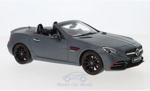 Coche miniatura Mercedes Classe C 1/18 GT Spirit AMG SLC 43 matt-gris 2019 Mercedes Classe C 1/18 GT Spirit AMG SLC 43 matt-gris 2019 coche miniatura