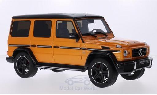 Mercedes Classe G 1/18 GT Spirit G63 AMG Crazy Color Edition metalico naranja/negro coche miniatura