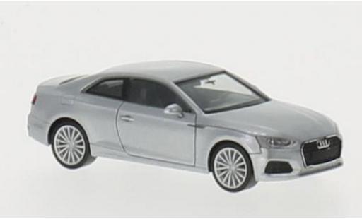 Audi A5 1/87 Herpa Coupe gris coche miniatura