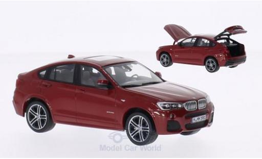 Bmw X4 1/43 Herpa metalico rojo 2015 coche miniatura