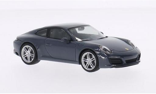 Coche miniatura Porsche 991 1/43 Herpa 911 () Carrera Coupe gris 2015 Porsche 991 1/43 Herpa 911 () Carrera Coupe gris 2015 coche miniatura