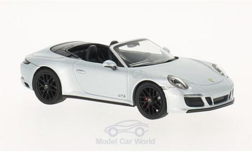 Coche miniatura Porsche 991 GTS 1/43 Herpa Carrera 4 GTS gris Porsche 991 GTS 1/43 Herpa Carrera 4 GTS gris coche miniatura