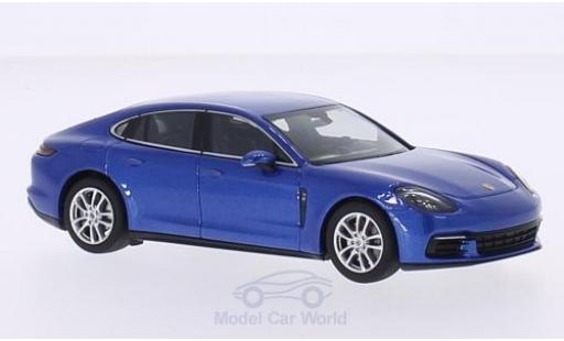 Coche miniatura Porsche Panamera 4S 1/43 Herpa 4S metalico azul 2016 Porsche Panamera 4S 1/43 Herpa 4S metalico azul 2016 coche miniatura