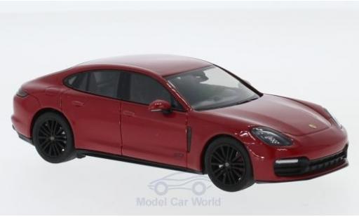 Coche miniatura Porsche Panamera GTS 1/43 Herpa GTS rojo Porsche Panamera GTS 1/43 Herpa GTS rojo coche miniatura