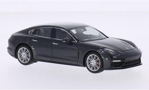 Coche miniatura Porsche Panamera Turbo 1/43 Herpa Turbo metalico anthrazit 2016 Porsche Panamera Turbo 1/43 Herpa Turbo metalico anthrazit 2016 coche miniatura