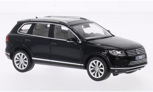 Coche miniatura Volkswagen Touareg 1/43 Herpa negro 2015 Volkswagen Touareg 1/43 Herpa negro 2015 coche miniatura