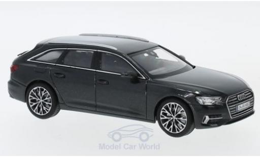 Coche miniatura Audi A6 1/43 iScale Avant metalico gris 2018 Audi A6 1/43 iScale Avant metalico gris 2018 coche miniatura