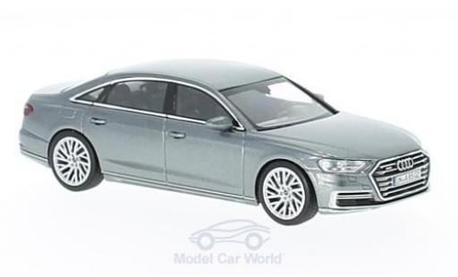 Coche miniatura Audi A8 1/43 iScale L metalico gris 2017 Audi A8 1/43 iScale L metalico gris 2017 coche miniatura