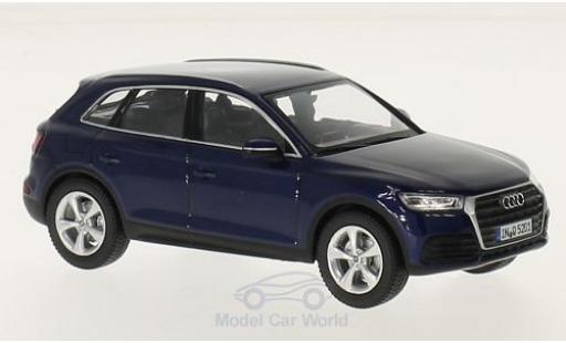Audi Q5 1/43 iScale azul 2016 coche miniatura