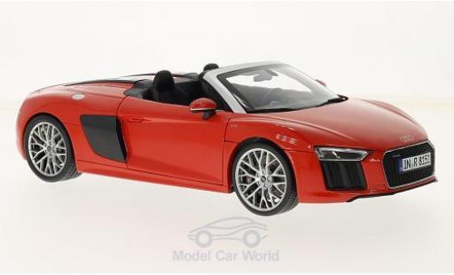 Coche miniatura Audi R8 1/18 iScale Spyder V10 rojo 2016 ohne Vitrine Audi R8 1/18 iScale Spyder V10 rojo 2016 ohne Vitrine coche miniatura