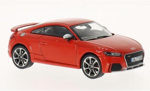 Audi TT 1/43 iScale RS rojo 2017 coche miniatura