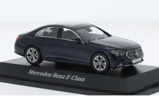 Mercedes CLA 1/43 I iScale E-classe (W214) metallise azul foncé 2023 coche miniatura