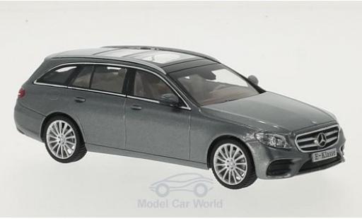 Coche miniatura Mercedes Classe E 1/43 iScale T-Modell (S213) metalico gris Mercedes Classe E 1/43 iScale T-Modell (S213) metalico gris coche miniatura