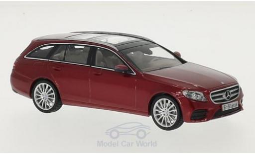 Coche miniatura Mercedes Classe E 1/43 iScale T-Modell (S213) metalico rojo Mercedes Classe E 1/43 iScale T-Modell (S213) metalico rojo coche miniatura