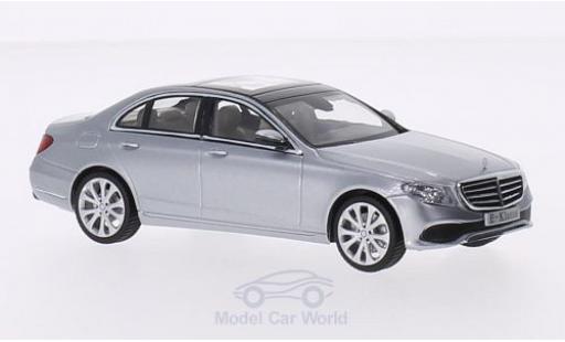 Coche miniatura Mercedes Classe E 1/43 iScale (W213) Exclusive gris 2016 Mercedes Classe E 1/43 iScale (W213) Exclusive gris 2016 coche miniatura