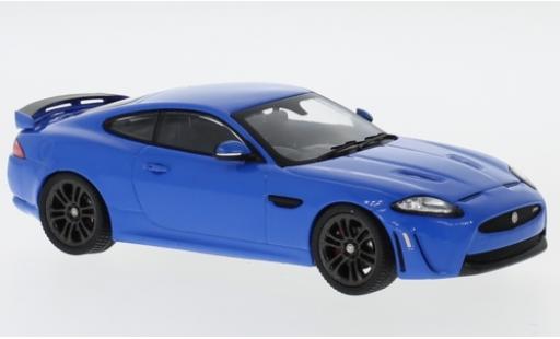 Jaguar XKR 1/43 IXO -S azul RHD coche miniatura