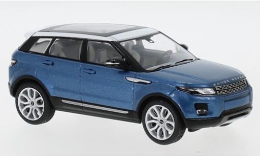 Land Rover Range Rover 1/43 IXO Evoque metalico azul/blanco 5-portes coche miniatura