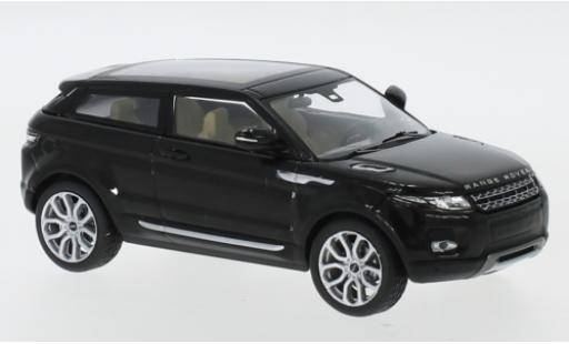 Coche miniatura Land Rover Range Rover 1/43 IXO Evoque metalico negro 2011 3-portes Land Rover Range Rover 1/43 IXO Evoque metalico negro 2011 3-portes coche miniatura