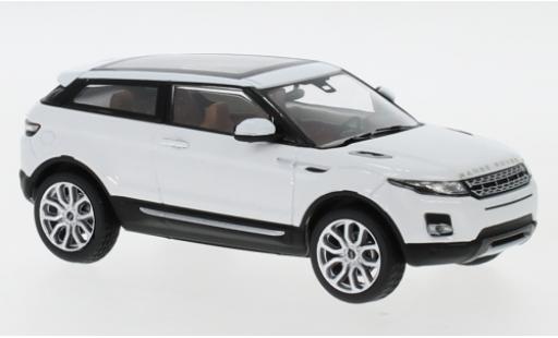 Land Rover Range Rover 1/43 IXO Evoque blanco 2011 3-portes coche miniatura