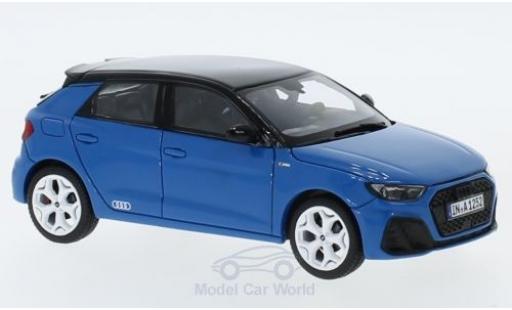 Coche miniatura Audi A1 1/43 Jadi Sportback Edition One azul/negro 2018 Audi A1 1/43 Jadi Sportback Edition One azul/negro 2018 coche miniatura