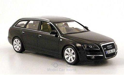 Coche miniatura Audi A6 1/43 Minichamps Avant (C6) metalico negro 2004 Audi A6 1/43 Minichamps Avant (C6) metalico negro 2004 coche miniatura