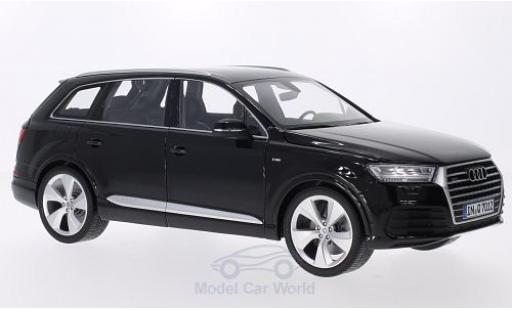 Coche miniatura Audi Q7 1/18 Minichamps (4M) negro Audi Q7 1/18 Minichamps (4M) negro coche miniatura