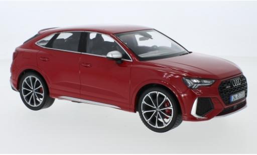 Audi RS Q3 1/18 Minichamps Sportback (F3) metalico rojo 2020 coche miniatura