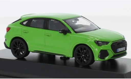 Coche miniatura Audi RS Q3 1/43 Minichamps Sportback verde 2019 Audi RS Q3 1/43 Minichamps Sportback verde 2019 coche miniatura