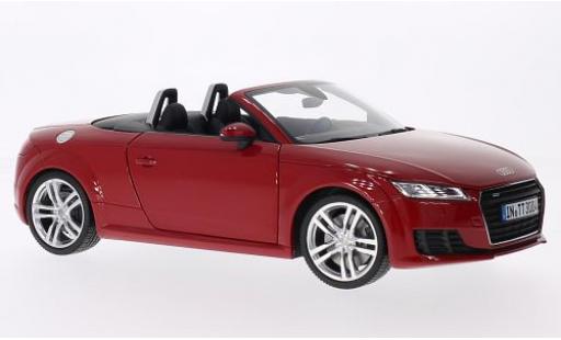 Audi TT 1/18 Minichamps Roadster rojo 2015 coche miniatura