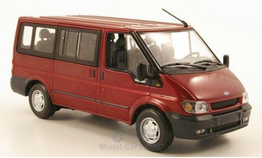 Coche miniatura Ford Transit 1/43 Minichamps Bus Tourneo metalico rojo 2000 ohne Vitrine Ford Transit 1/43 Minichamps Bus Tourneo metalico rojo 2000 ohne Vitrine coche miniatura