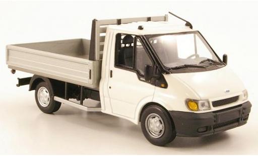 Coche miniatura Ford Transit 1/43 Minichamps Pritsche blanco 2000 sans Vitrine Ford Transit 1/43 Minichamps Pritsche blanco 2000 sans Vitrine coche miniatura