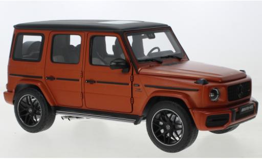 Coche miniatura Mercedes Classe G 1/18 I Minichamps AMG G63 matt-naranja Mercedes Classe G 1/18 I Minichamps AMG G63 matt-naranja coche miniatura