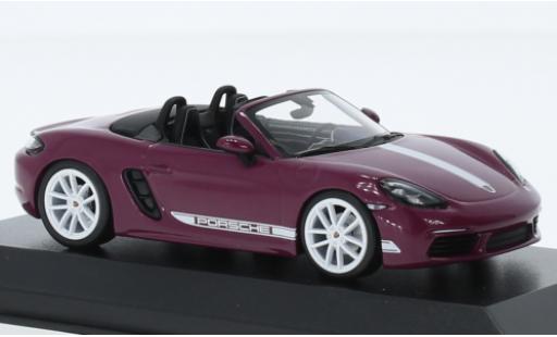 Porsche Boxster 1/43 I Minichamps 718 Style Edition rosa coche miniatura