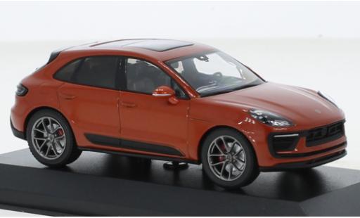 Coche miniatura Porsche Macan S 1/43 Minichamps III metallise naranja 2022 Porsche Macan S 1/43 Minichamps III metallise naranja 2022 coche miniatura
